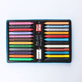 Luxor Doodles Plastic Crayons 24 Shades